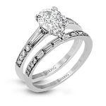 Wedding Set in 18k Gold with Diamonds