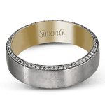 Men Ring in 14k Gold with Diamonds