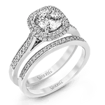 Wedding Set in 18k Gold with Diamonds