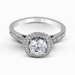 Wedding Set in 18k Gold with Diamonds
