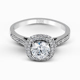 Wedding Set in 18k Gold with Diamonds