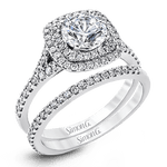 Wedding Set in 18k Gold with Diamonds