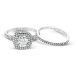 Wedding Set in 18k Gold with Diamonds