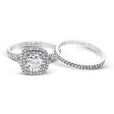 Wedding Set in 18k Gold with Diamonds