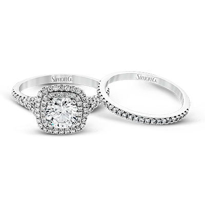Wedding Set in 18k Gold with Diamonds