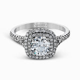 Wedding Set in 18k Gold with Diamonds