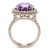 Color Ring in 18k Gold with Diamonds