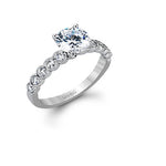 Wedding Set in 18k Gold with Diamonds