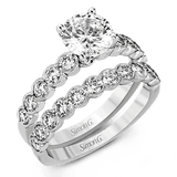 Wedding Set in 18k Gold with Diamonds
