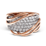 Right Hand Ring in 18k Gold with Diamonds