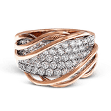 Right Hand Ring in 18k Gold with Diamonds