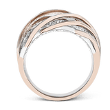 Right Hand Ring in 18k Gold with Diamonds