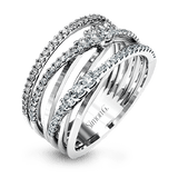 Right Hand Ring in 18k Gold with Diamonds
