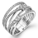 Right Hand Ring in 18k Gold with Diamonds