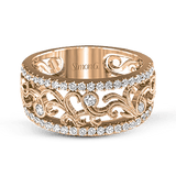 Right Hand Ring in 18k Gold with Diamonds