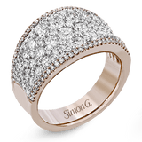 Right Hand Ring in 18k Gold with Diamonds