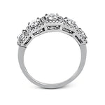 Anniversary Ring in 18k Gold with Diamonds