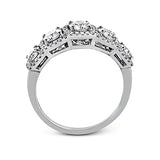 Anniversary Ring in 18k Gold with Diamonds
