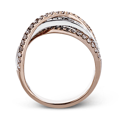 Right Hand Ring in 18k Gold with Diamonds