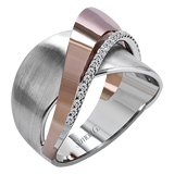 Right Hand Ring in 18k Gold with Diamonds