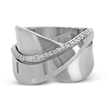 Right Hand Ring in 18k Gold with Diamonds