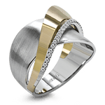 Right Hand Ring in 18k Gold with Diamonds