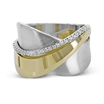 Right Hand Ring in 18k Gold with Diamonds