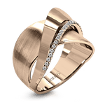 Right Hand Ring in 18k Gold with Diamonds