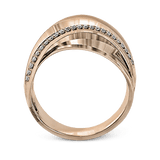 Right Hand Ring in 18k Gold with Diamonds