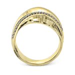 Right Hand Ring in 18k Gold with Diamonds