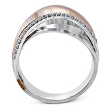 Right Hand Ring in 18k Gold with Diamonds