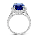 Color Ring in 18k Gold with Diamonds