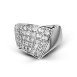 Right Hand Ring in 18k Gold with Diamonds