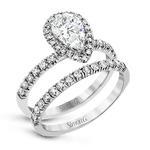 Wedding Set in 18k Gold with Diamonds