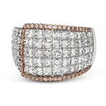 Right Hand Ring in 18k Gold with Diamonds