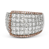 Right Hand Ring in 18k Gold with Diamonds