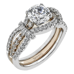 Wedding Set in 18k Gold with Diamonds