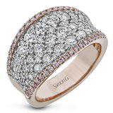 Right Hand Ring in 18k Gold with Diamonds