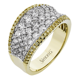 Right Hand Ring in 18k Gold with Diamonds