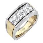 Men Ring in 18k Gold