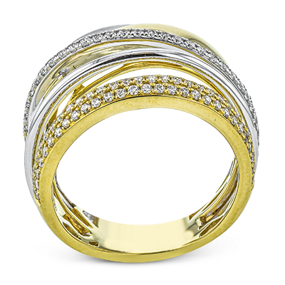 Right Hand Ring in 18k Gold with Diamonds