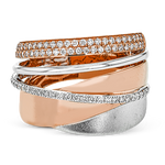 Right Hand Ring in 18k Gold with Diamonds