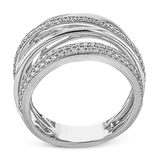 Right Hand Ring in 18k Gold with Diamonds