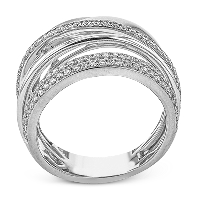 Right Hand Ring in 18k Gold with Diamonds