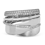 Right Hand Ring in 18k Gold with Diamonds