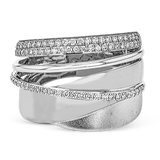 Right Hand Ring in 18k Gold with Diamonds