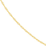 0.7mm Pendant Rope Chain with Spring Ring