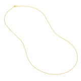 0.7mm Pendant Rope Chain with Spring Ring