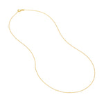 0.80mm Pendant Rope Chain with Spring Ring