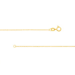 0.80mm Pendant Rope Chain with Spring Ring
